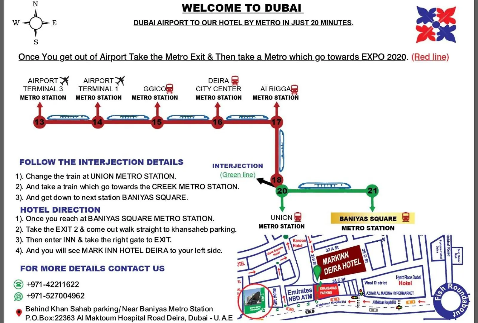 Mark Inn Hotel Deira Dubai United Arab Emirates